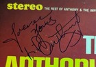 Little Anthony Gourdine Signed Vinyl Lp Record Album Auto Jsa Coa The Imperials