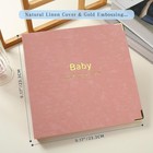 Baby Book Memory Book For Baby Boys And Girls First 5 Years Large  Pink 