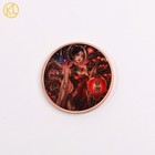 1pc Qipao Woman With Taiwan Regional Elements Copper Coin Gift For Friend