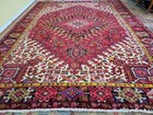 8 1 X 11 1 Vintage Fine Veg Dye Heriz Rug Serapi Antique Kazak Caucasian