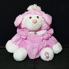 Vintage 1986 Fisher Price Puffalump Easter Lamb Pink Euc 15 