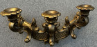 Vintage Syroco 3 Arm Candle Wall Sconce Candelabra Gold Hollywood Regency Ornate