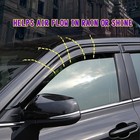 For Toyota Highlander 2020-2024 Window Visor Vent Rain Guards Deflector 6pcs New