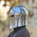 Medieval Barbuta Helmet Battle Warrior Steel Armor Helmet Larp Halloween Gift