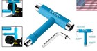 Compact Multi-function Skate Tool With T-key   Screwdriver - Ideal For Repairs