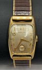 Hamilton 23mm 14k Gold-filled Tonneau Sub Dial Men s Vintage Watch 52g