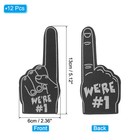 Mini Foam Fingers 5 1   we re  1 Foam Finger For Sports Fan Events Games  Black
