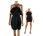 Bcbgeneration Black Halter Dress Party Cocktail Nwt Size 6