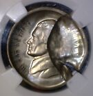 Error Ngc Ms64 Multi Struck Indent   Huge Broad Strk Jefferson Nickel Ch Bu Coin