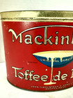 Vintage Oval Tin Mackintosh s Toffee De Luxe John Mackintosh   Sons Boston Mass 