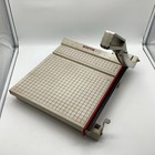 Boston 12  Paper Cutter Trimmer Vintage Guillotine Style 12 Inch Made In Usa