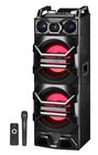 Technical Pro Dual 10  3000w Powered Bluetooth Speaker W usb sd led wireless Mic