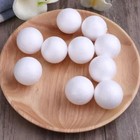 1cm 1 5cm 2cm 2 5cm 3cm 4cm White Foam Round Balls Mini Polystyrene Craft