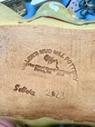 Miller s Mud Mill  Pottery Tray Dish Art 2010 Signed Approx 9 l   7 5 w X2 h 