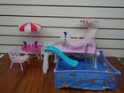Gloria  My Fancy Life Summer Resort Swimming Pool Set For 11 5  Doll Furniture 