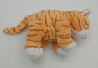 Ty 2003 Pluffies Orange Cat Plush Purrz Floppy Stuffed Toy Tylux