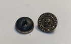 Set Of  4  Antique  Vintage 5 8    French Metal Victorian Gold Tone Buttons Nos
