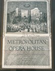 Richard Strauss German Composer Signed Program From Metropolitan Opera House