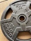 Gold   s Gym Vintage 25 Lb Standard 1    Single Grip Weight Plate