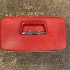 Vintage Samsonite Silhouette Red Cosmetic Train Case