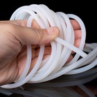 Solid Silicone Rubber Cord White Seal O Ring High Temperature Cord    1mm - 25mm