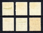 Jordan     Scott J47-j52     1952 Postage Due Surcharge Set     Mh     Scv  28