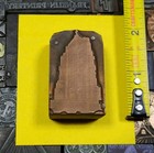 Antique Vtg Church Building Letterpress Print Type Ornament Cut Stamp Block