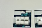 Babolat Pro Tour 2 0 Comfort Pack Of 3 White Overgrips For Tennis Racquets