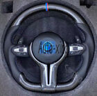 Real Carbon Fiber Steering Wheel For Bmw 1 2 3 4 5 6 Series X5 X6 F10 F15 435i