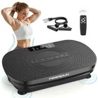 Whole Body Vibration Plate Blue 330 Lbs Capacity 5 Modes For Toning Wellness