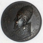 Vatican Copper bronze Medal Pope Alexander Vii Year 12 St  Peter Gasparo Morone