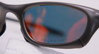 Oakley Mag Four Denim Polarized Fire Iridium Sunglasses Magnesium Four Denim