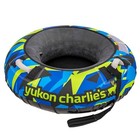 Yukon Charlie s Inflatable Snow Tube 46        Heavy-duty Snow Sled With -  Camo