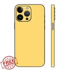 Iphone 15 Pro Yellow Skin Wrap Vinyl Decal Sticker Cover Film