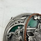 Vintage 1986 Championship Rodeo Large Belt Buckle Bergamot Brass Works