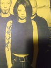 1998 Garbage  band  W girls Against Boys Tour Concert Poster Signed autographed