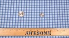 Vintage Tiny Baby Bear Red Blue Calico Primitive Plaid Cotton Doll Fabric Lot