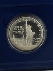 1986 Statue Of Liberty Silver  1   Half Dollar Clad Coin Set Us Mint Box   Coa