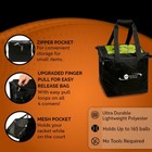 Morvat Heavy-duty 165 Tennis Ball Bag With Zipper Pocket