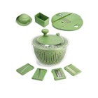 Susteas 5 In 1 Large Salad Spinner Dehydrator With Vegetable Chopper  Drainer Ut