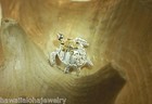 19mm Hawaiian 2-tone Yg Plated 925 Silver Wiggling Mother Baby Turtle Pendant