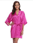 Silk Kimono Robe Bathrobe Women Silk Bridesmaid Robes Sexy Dressing Gowns