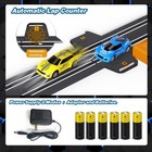 Slot Car Race Track Set Electric Powered Race Track Dual Racing Car Track Set