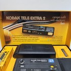 Vintage 1978 Kodak Tele-ektra Camera Outfit Electronic Film Metal Strap Manual 