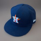 Houston Astros 2017 World Series Baseball New Era Fitted Mlb Hat Cap Size 7 3 8