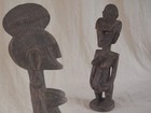 Age Africa Dogon Tribe Wood Carved Female 34 5cm Primitive Art Prayer  k5454
