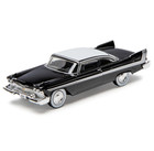 Die-cast Cars 1 48 Scale 1958 Plymouth Fury Highly Detailed- Black- New In Box