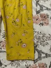 Toddler Girls Unbranded Yellow Pink Flowers Floral Graphic Leggings  Size 2t