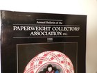 Pca Paperweight Collectors Association 1988 Annual Bulletin Soft Cover Book  vgc