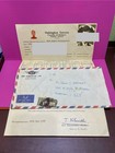 Thailand Siam Cover Bangkok To    wisconsin Usa 1957 King Rama9 10     Free Shipping
